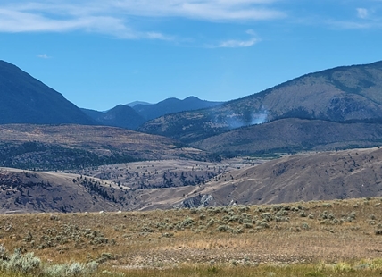 B.C. Wildfire Service responding to new fire near Ashcroft