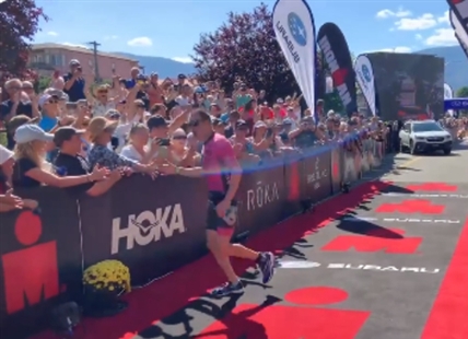 Penticton triathlete wins Ironman Canada