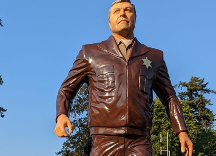 Statue of Rambo’s arch enemy erected in rural B.C. town