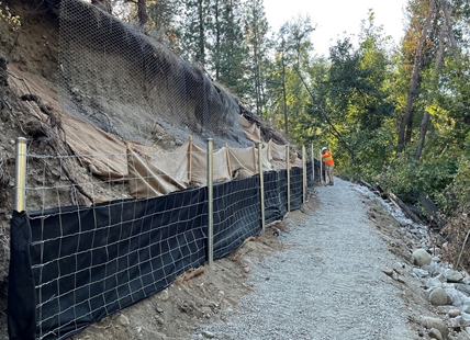 Okanagan trail showcasing history of small town reopens after flood