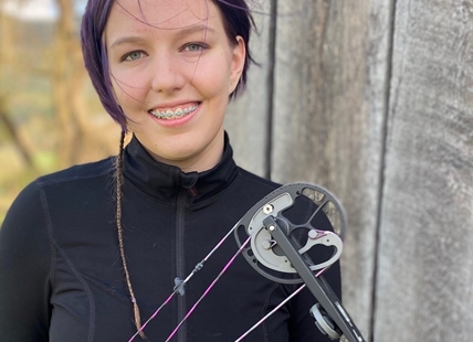 Young Falkland archer shoots her way to Canada Winter Games