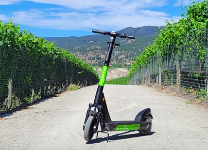 Sparrow e-scooters have a different way to fly in South Okanagan