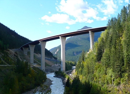 iN PHOTOS: These engineering wonders in Kicking Horse Pass are virtually invisible