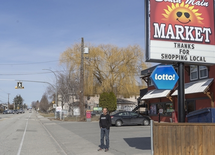 Independent grocers in Penticton worry new bike lane will obstruct their busy parking lot