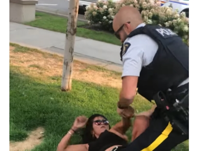 Kamloops cop caught on video in controversial arrest charged with assault