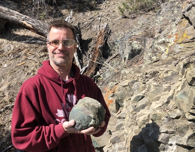 Kamloops rock musician crazy about a different kind of rock