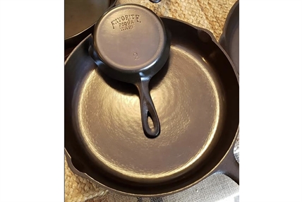 THOMPSON: Good cooks have cast iron pans, and use them