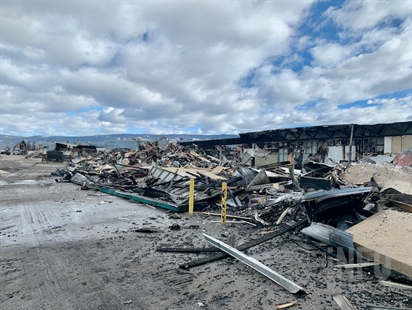 Kelowna water sports store in limbo following fire