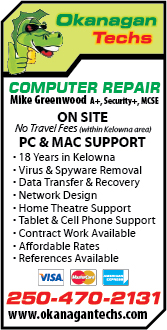 Okanagan Techs Computer Repair