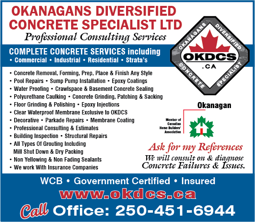Okanagans Diversified Concrete Specialist Ltd