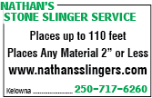 Nathan's Stone Slinger Service