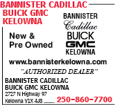 Bannister Cadillac Buick GMC Kelowna