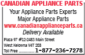 Canadian Appliance Parts