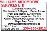 Williams Automotive Services Ltd