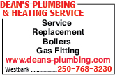 Dean & Daughter Plumbing & Heating Service