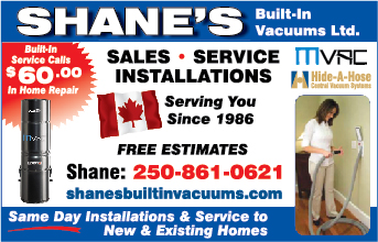 Shane's Built-In Vacuums Ltd