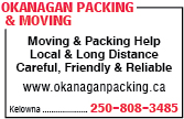 Okanagan Packing & Moving