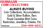 Okanagan Coin Collectors