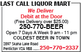 Last Call Liquor Mart