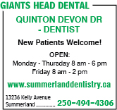 Quinton Devon Dr - Dentist