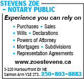 Stevens Zoe - Notary Public