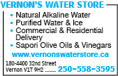 Vernon's Water Store