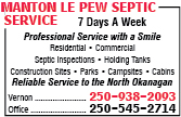 Manton / Le Pew Septic Service