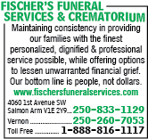 Fischer's Funeral Services & Crematorium Ltd