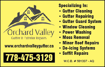 Orchard Valley Gutter and Exterior Repairs Ltd