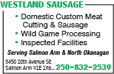 Westland Sausage