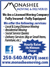 Monashee Moving & Deliveries