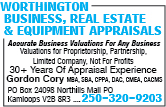 Worthington Business Real Estate & Equipment Appraisals