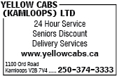 Yellow Cabs (Kamloops) Ltd
