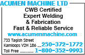 Acumen Machine Ltd
