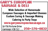 Gary's European Sausage & Deli