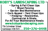 Koby's Landscaping Ltd