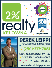 Derek Leippi - 2% Realty Kelowna