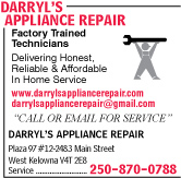 Darryl's Appliance Repair