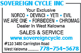 Sovereign Cycle Inc