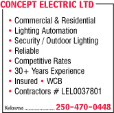 Concept Electric Ltd