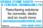Sierra Stone South & Central Okanagan Ltd