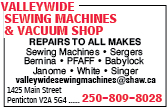 Valleywide Sewing Machines & Vacuum Shop