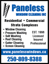 Paneless Window Cleaning Inc