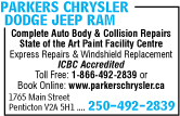 Parker's Chrysler Dodge Jeep Ram