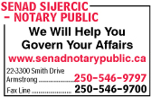 Senad Sijercic - Notary Public