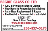 Begbie Glass Co Ltd