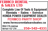 Fermco Rental & Sales Ltd