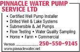 Pinnacle Water Pump Service Ltd