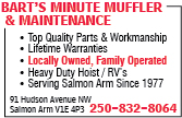 Bart's Minute Muffler & Maintenance