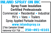 Inland Spray On Inc